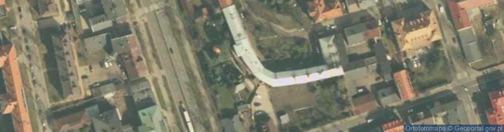 Zdjęcie satelitarne Mury obronne