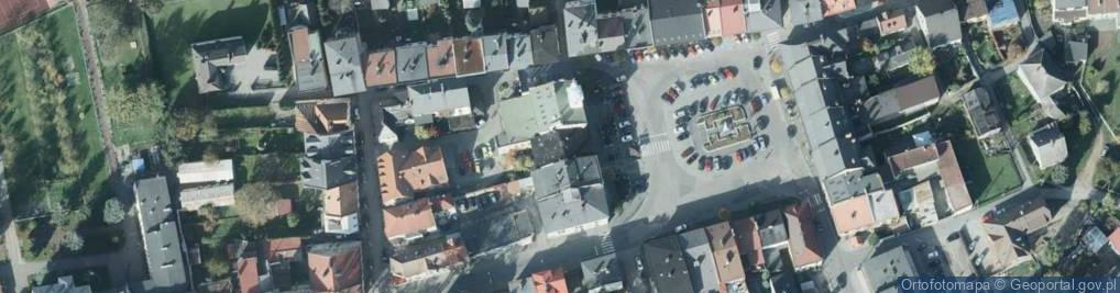 Zdjęcie satelitarne Ratusz barokowy