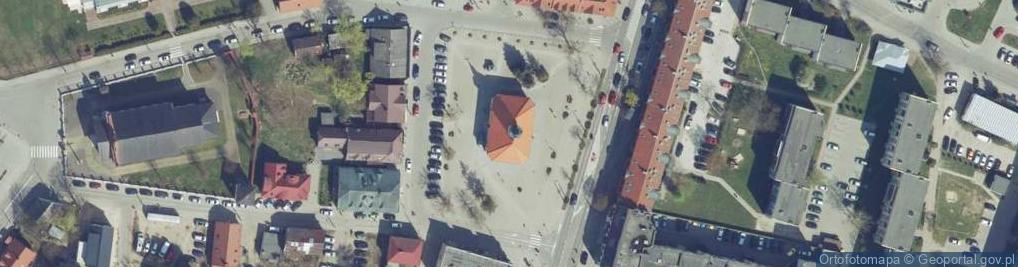 Zdjęcie satelitarne Ratusz miejski