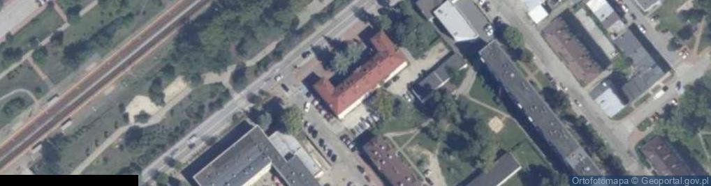 Zdjęcie satelitarne Zabytek architektury