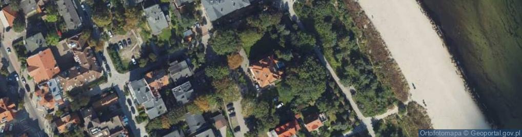 Zdjęcie satelitarne Zabytek architektury