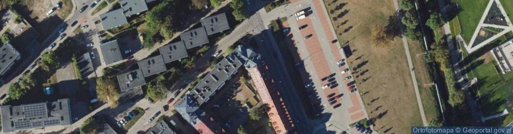 Zdjęcie satelitarne Zabytek architektury