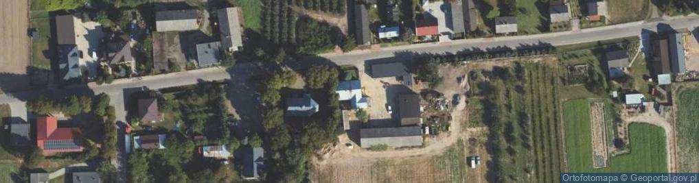 Zdjęcie satelitarne Zabytkowy dom