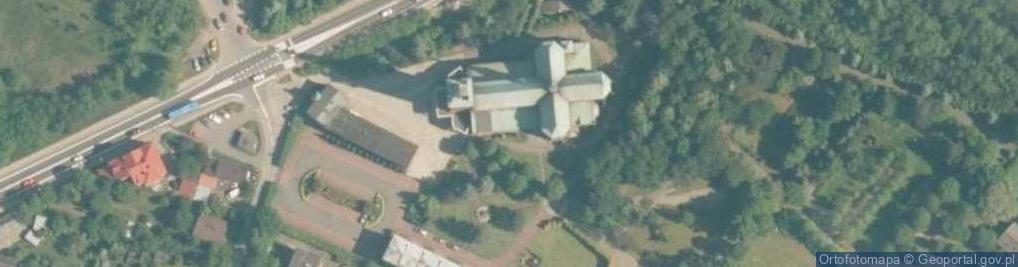 Zdjęcie satelitarne Bazylika Mniejsza, Kościół Najświętszego Serca Pana Jezusa