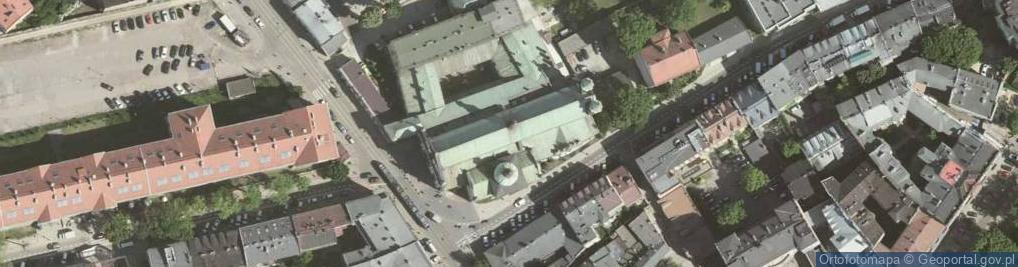 Zdjęcie satelitarne Bazylika Nawiedzenia Najświętszej Marii Panny
