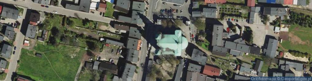 Zdjęcie satelitarne Bazylika Piekarska Najświętszej Maryi Panny