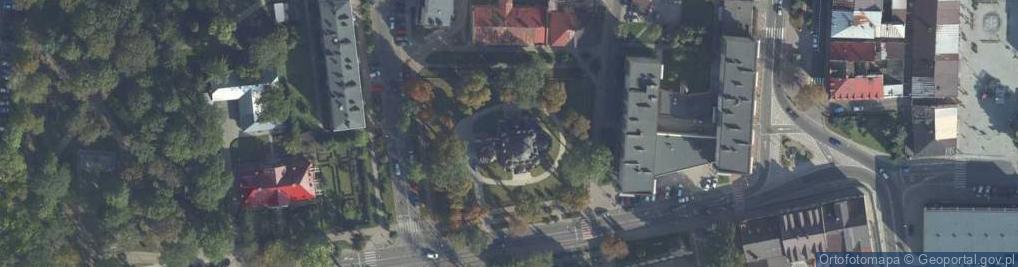Zdjęcie satelitarne Cerkiew prawosławna