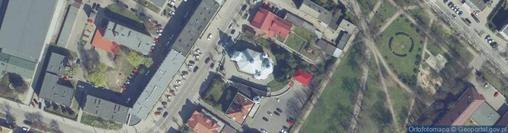Zdjęcie satelitarne Cerkiew św. archanioła Michała