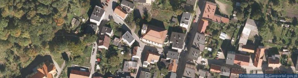 Zdjęcie satelitarne Dawny kościół ewangelicki