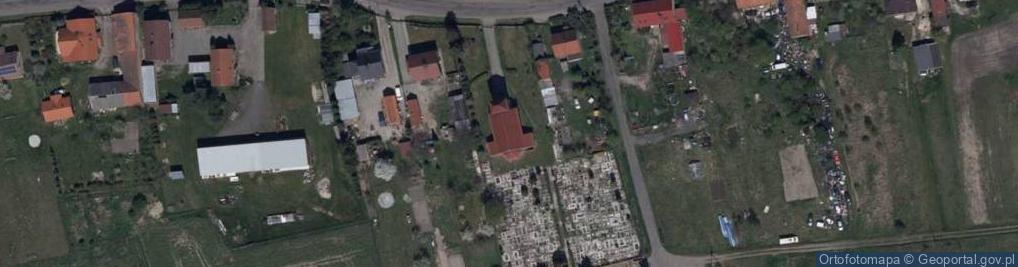Zdjęcie satelitarne Kaplica cmentarna Najświętszego Serca Pana Jezusa