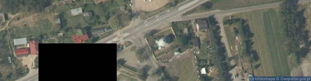Zdjęcie satelitarne kaplica