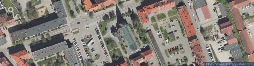 Zdjęcie satelitarne Katedra św. Wojciecha
