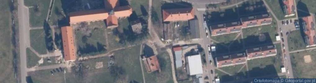 Zdjęcie satelitarne klasztor Cystersów