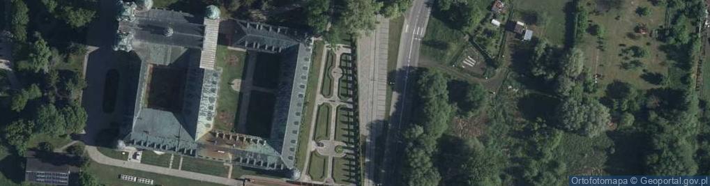 Zdjęcie satelitarne Klasztor Wniebowzięcia NMP (pocysterski)