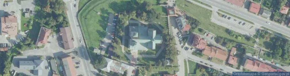 Zdjęcie satelitarne Kolegiata św. Marcina