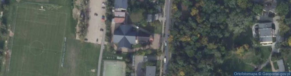 Zdjęcie satelitarne Kościół Chrystusa Króla Wszechświata