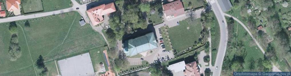 Zdjęcie satelitarne Kościół ewangelicko-augsburski