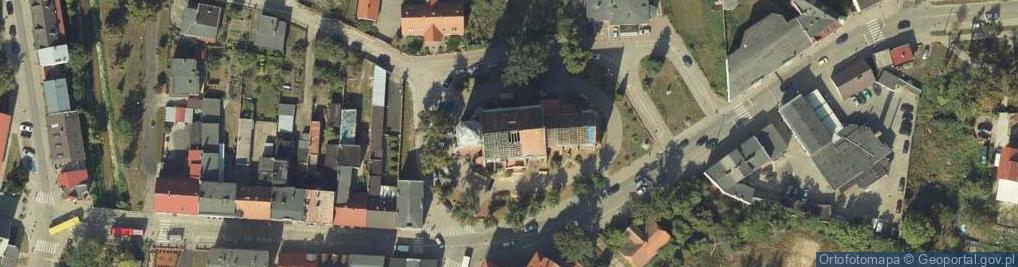 Zdjęcie satelitarne Kościół farny św. Floriana