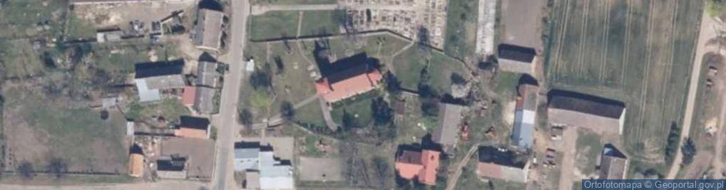 Zdjęcie satelitarne Kościół filialny Nawiedzenia Najświętszej Maryi Panny