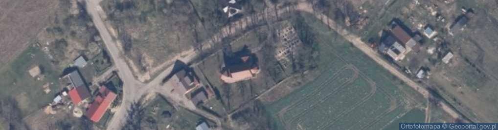 Zdjęcie satelitarne Kościół filialny św. Wojciecha