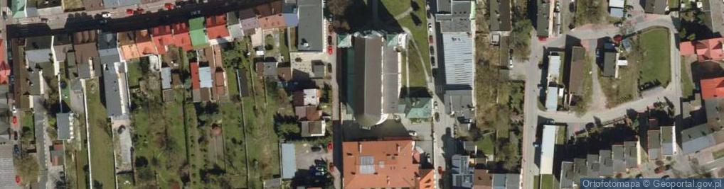 Zdjęcie satelitarne Kościół i kolegium oo. Pijarów