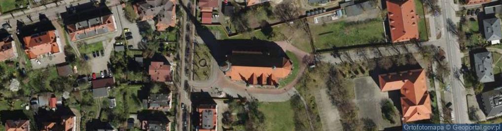 Zdjęcie satelitarne Kościół M.B. Królowej Korony Polskiej