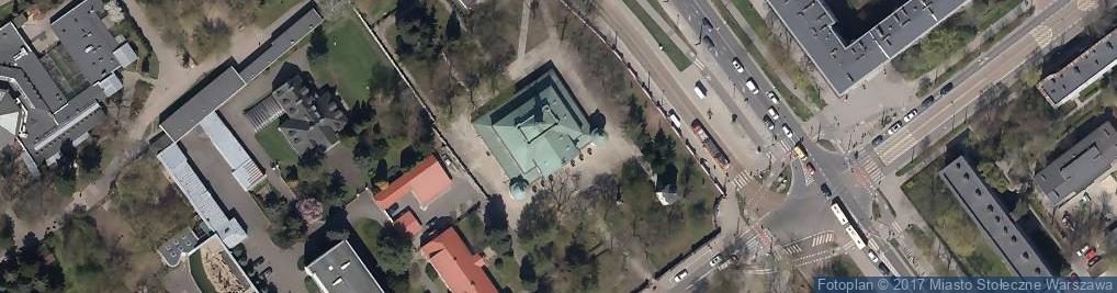 Zdjęcie satelitarne kościół MB Loretanskiej