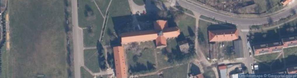 Zdjęcie satelitarne Kościół Najświętszego Serca Pana Jezusa