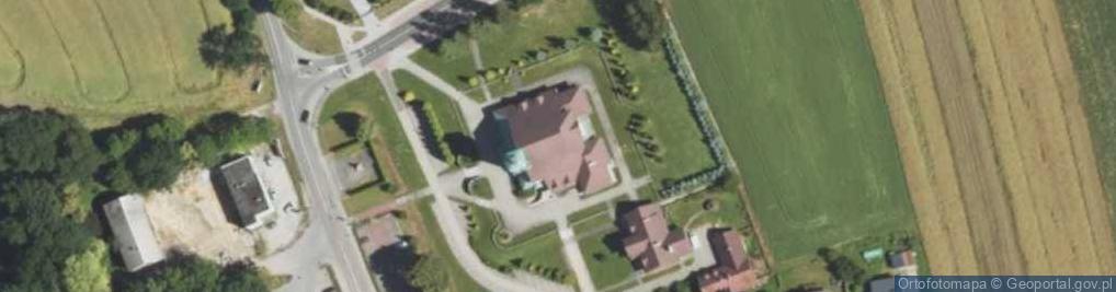 Zdjęcie satelitarne Kościół Narodzenia NMP