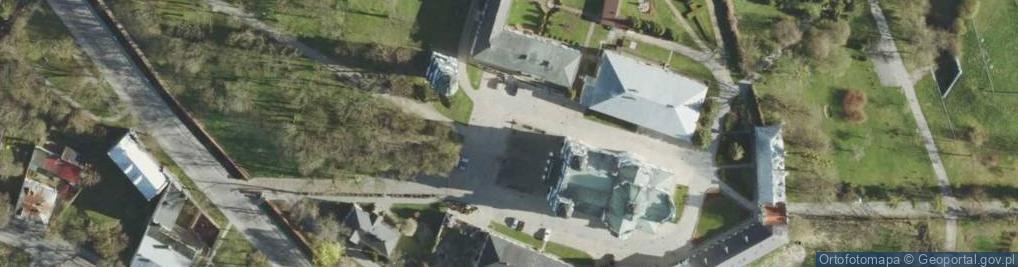 Zdjęcie satelitarne Kościół Narodzenia NMP