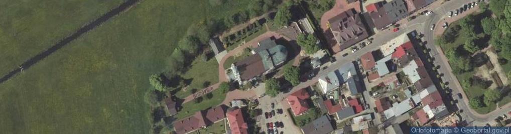 Zdjęcie satelitarne kościół Nawrócenia św. Pawła
