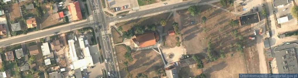Zdjęcie satelitarne Kościół Niepokalanego Poczęcia NMP