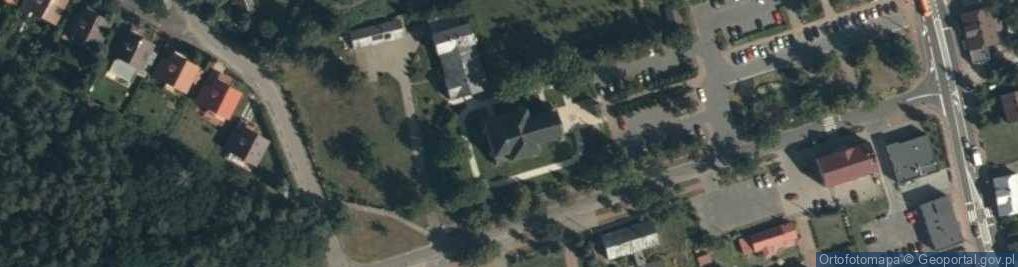 Zdjęcie satelitarne kościół Niepokalanego Poczęcia NMP