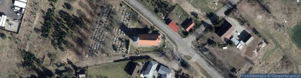 Zdjęcie satelitarne Kościół NMP Królowej Polski
