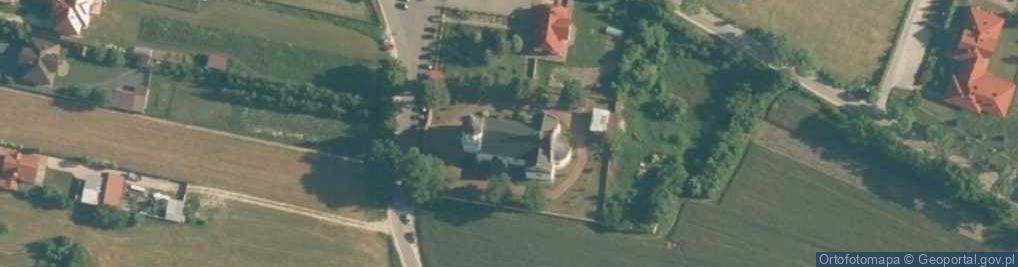 Zdjęcie satelitarne Kościół p.w. Wniebowzięcia NMP