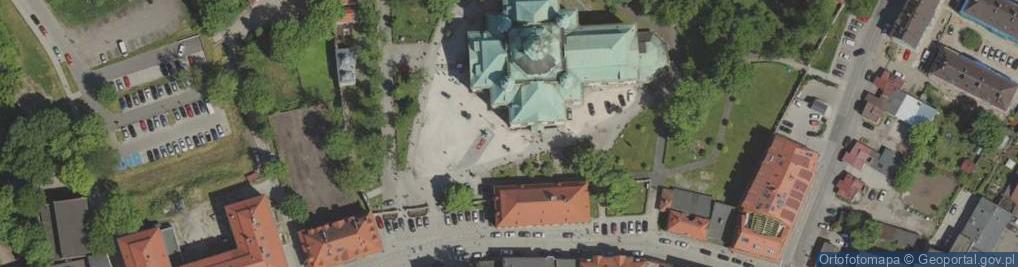 Zdjęcie satelitarne Kościół Podwyższenia Krzyża Świętego