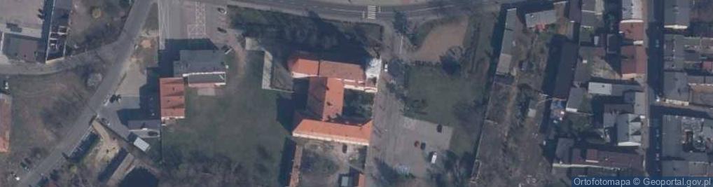 Zdjęcie satelitarne Kościół pofranciszkański pw. Niepokalanego