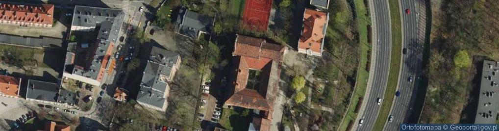 Zdjęcie satelitarne Kościół polskokatolicki św. Kazimierza