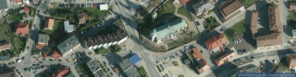 Zdjęcie satelitarne Kościół Przemienienia Pańskiego