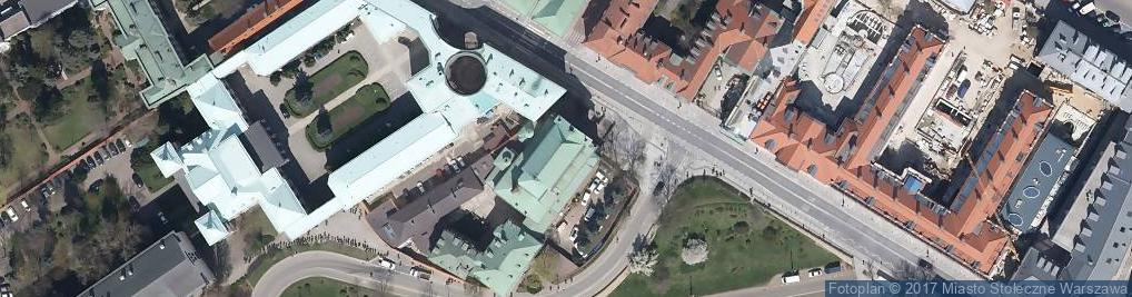 Zdjęcie satelitarne kościół Przemienienia Pańskiego