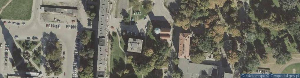 Zdjęcie satelitarne Kościół romański św. Gotarda