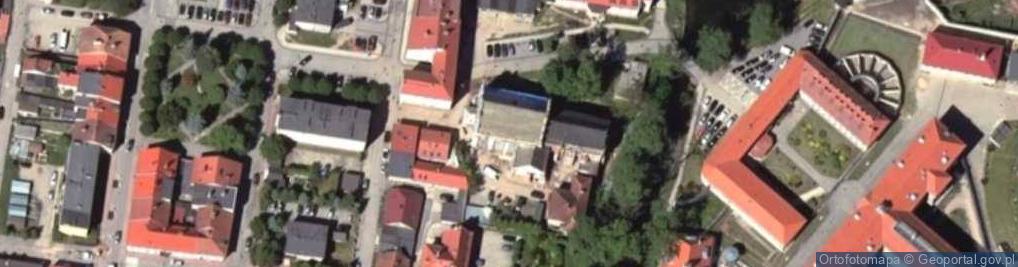 Zdjęcie satelitarne kościół św.Andrzeja