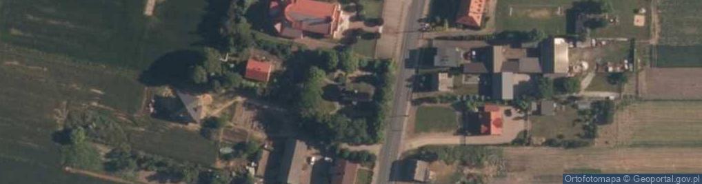 Zdjęcie satelitarne kościół św. Andrzeja