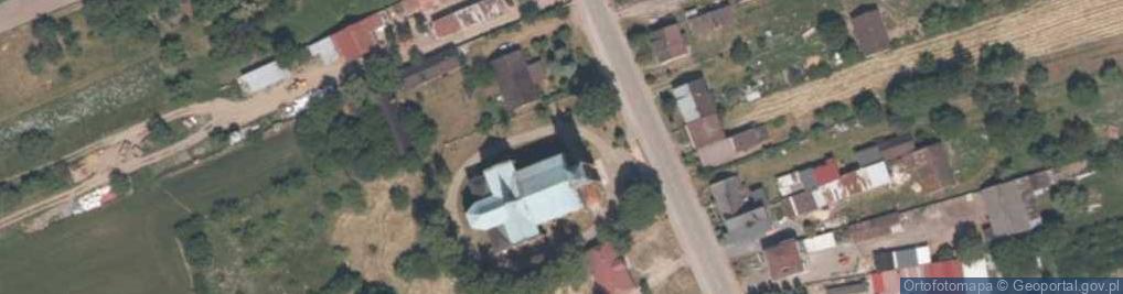 Zdjęcie satelitarne kościół św. Anny