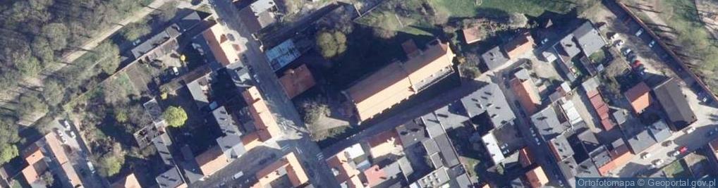 Zdjęcie satelitarne Kościół św. ap. Piotra i Pawła