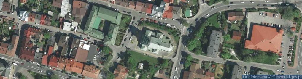 Zdjęcie satelitarne Kościół św. Apostołów Szymona i Judy Tadeusza