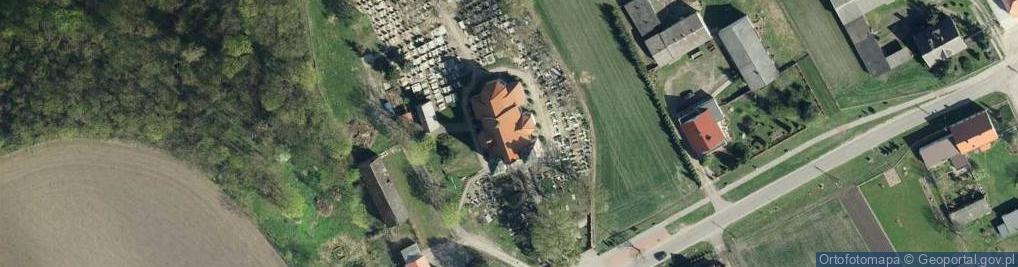 Zdjęcie satelitarne Kościół św. Barbary