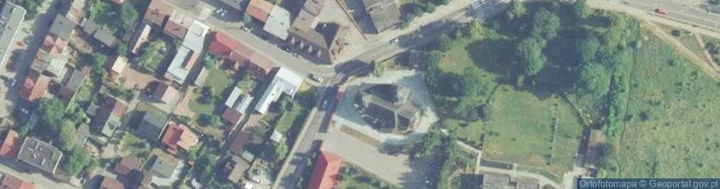 Zdjęcie satelitarne kościół Św. Bartłomieja