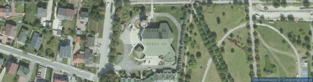 Zdjęcie satelitarne Kościół św. Brata Alberta