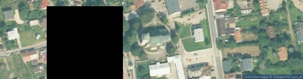 Zdjęcie satelitarne Kościół św. Elżbiety